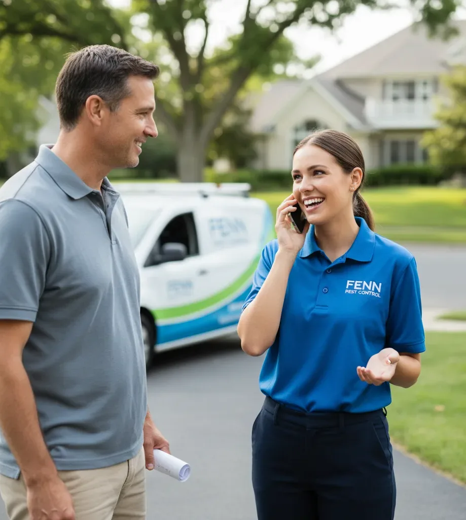 Fenn Pest Control customer support in Shawnee
